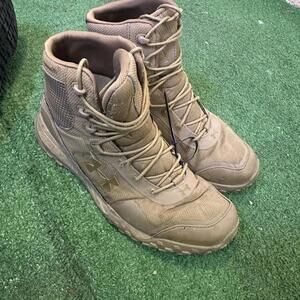 Under Armour Micro G Valsetz Boots‎ Mens 12 AR 670-1 Tactical Tan Lightweight